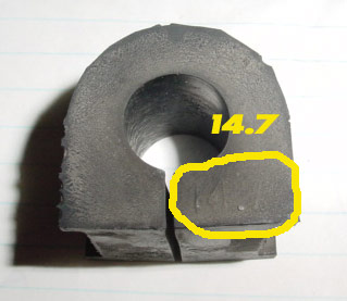 This is a DA coupe bushing